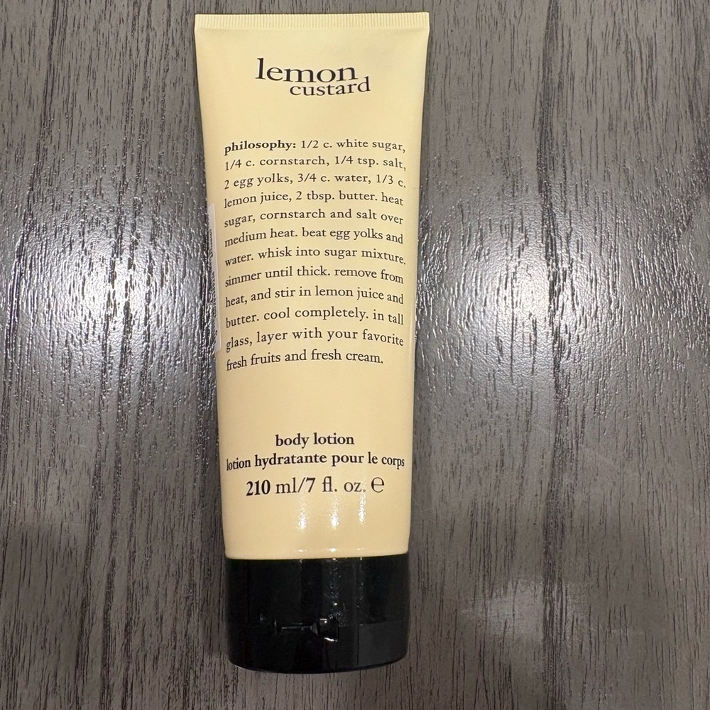 * Philosophy Lemon Custard Body Lotion